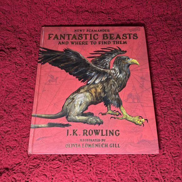 Harry Potter Illustrated Hardcovers Set 4 -Books 1-3 + Fantastic Beasts - Picture 13 of 15
